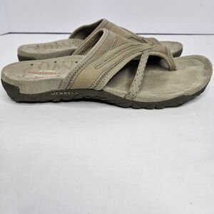 Merrell Air Cushion Memery Foam Size 8 Taupe Heel To Toe 10.5"